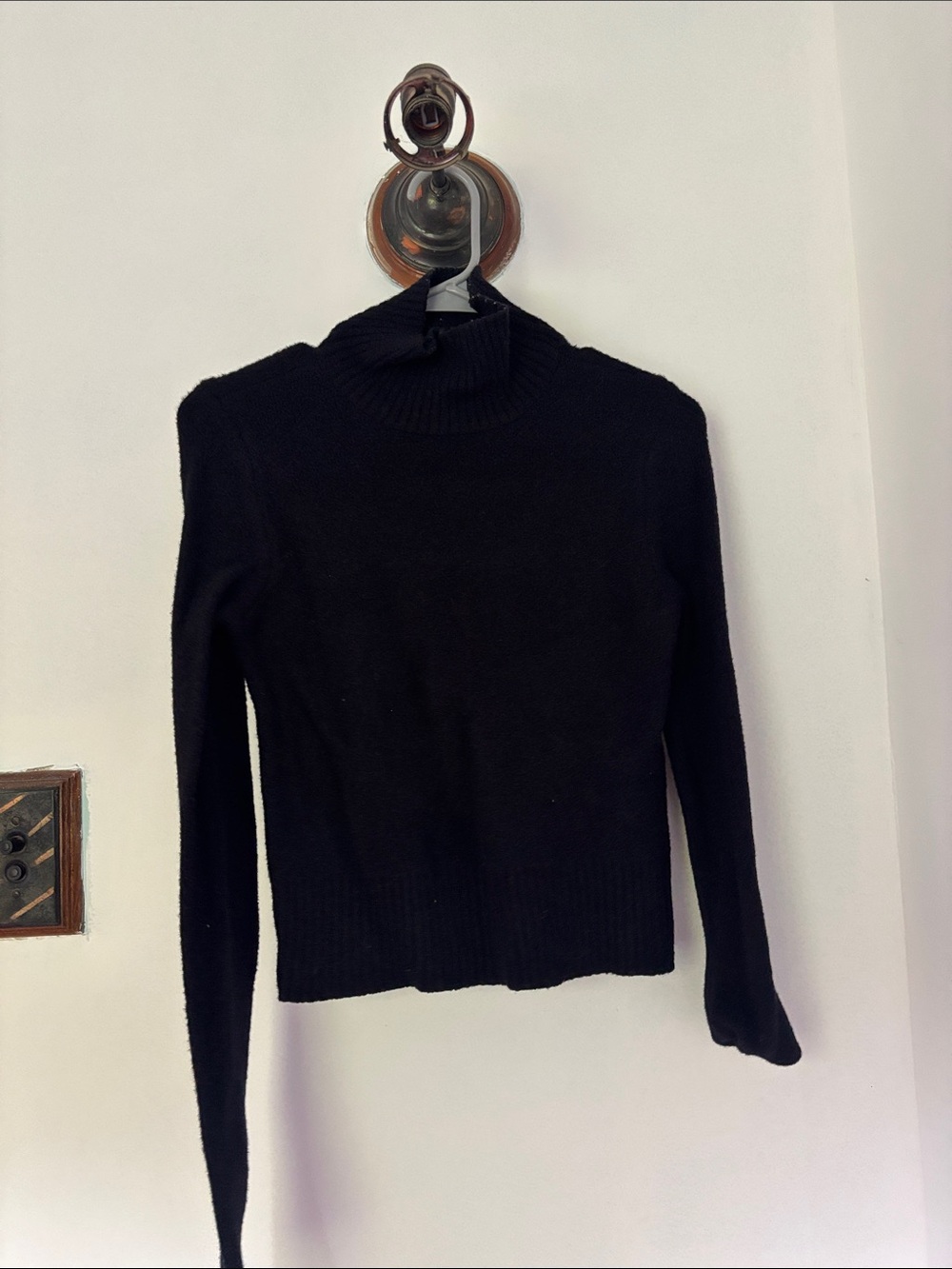 Forever 21 Black Turtleneck Sweater